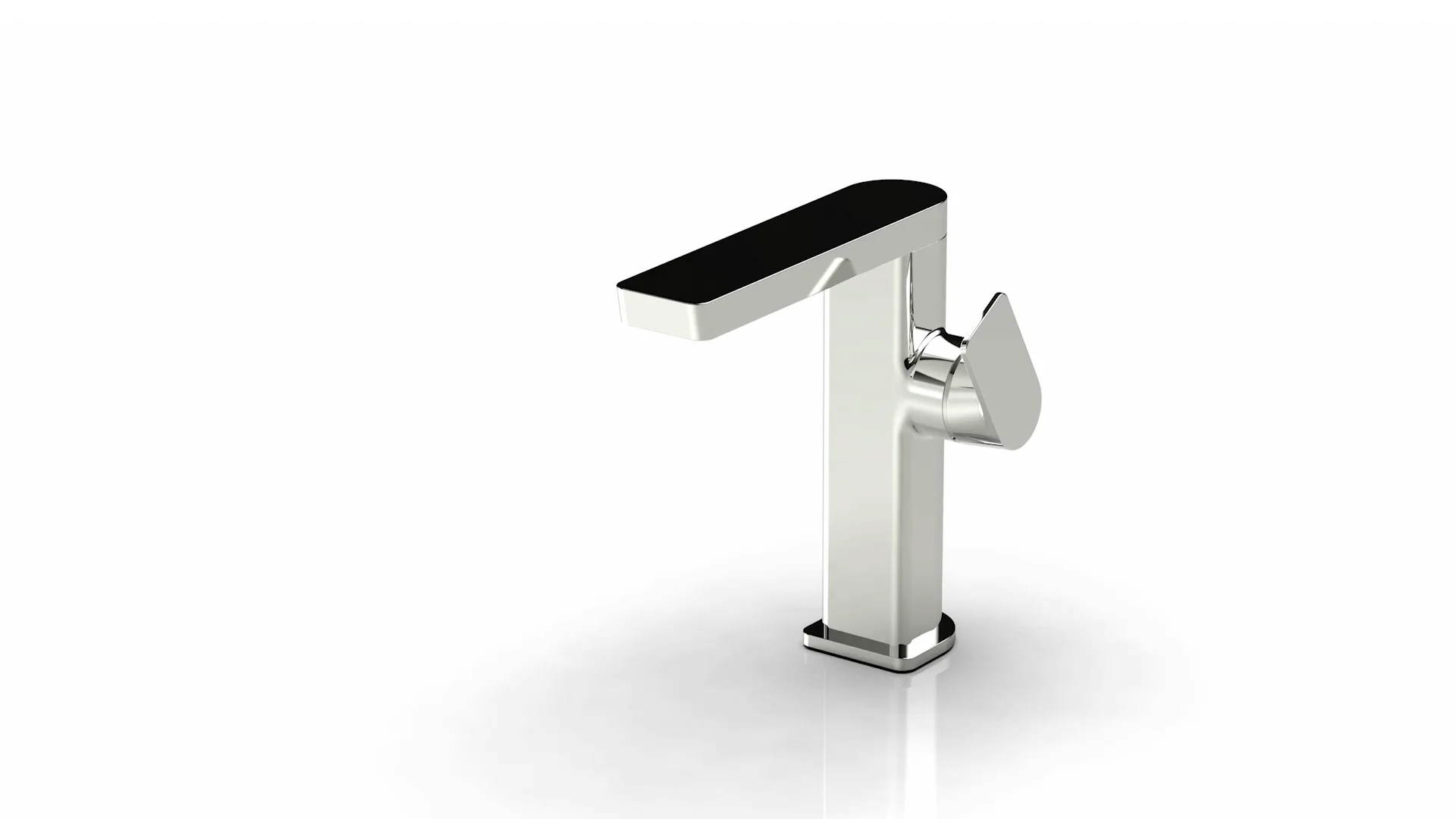 HANSASTELA - Side lever faucet spout operation